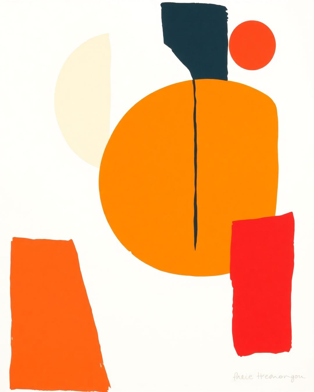 Symphony in Ochre by Lila Chen